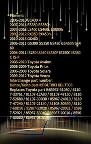 img 1 attached to Модуль управления балластом ксеноновых фар с быстрым запуском и безопасной стабильностью для Lexus IS250, IS350, RX350, GS300, GS430 и ES350; Тойота Приус Авалон Солара Венза - 85967-52020