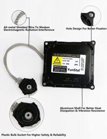 img 3 attached to Xenon Headlight Ballast Control Unit Module With Fast Startup And Safe Stability For Lexus IS250, IS350, RX350, GS300, GS430 & ES350; Toyota Prius Avalon Solara Venza - 85967-52020