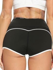 img 2 attached to SEASUM Women'S Butt-Lifting Yoga Shorts For High-Intensity Workouts And Comfortable Lounging