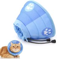 🐱 supet cat cone collar: a soft and adjustable recovery collar for small and large cats logo