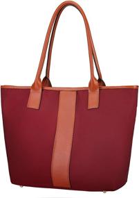 img 4 attached to YALUXE Genuine Leather Shoulder Lightweight Women's Handbags & Wallets via Shoulder Bags