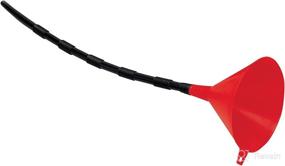 img 1 attached to 🔴 Red Plastic Performance Tool W220 Funnel with 18-inch Flexible Spout