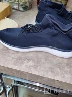 img 1 attached to Stylish & Comfortable MAINCH Walking Breathable Sneakers - Men's Shoe Collection review by Bobby Lawson