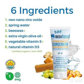 img 3 attached to 👶 Waxhead Organic Baby Sunscreen Infants: Safe and Natural Protection for Your Little Ones' Delicate Skin