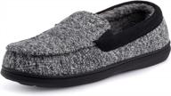men's sherpa lined slippers with silvadur anti-odor technology | rockdove logo