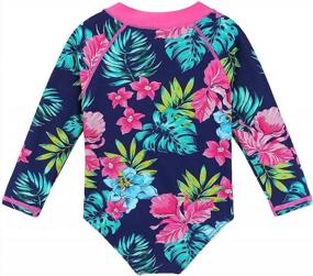 img 3 attached to HUAANIUE Swimsuit Rashguard Swimwear One Piece Apparel & Accessories Baby Boys via Clothing