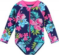 huaaniue swimsuit rashguard swimwear one piece apparel & accessories baby boys via clothing logo