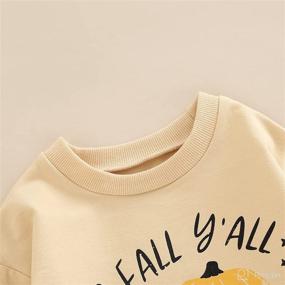 img 2 attached to Oversized Knit Sweater Shirts for Baby Girls and Boys - Crewneck Long Sleeve Romper Pullover Top - Cute Fall Winter Clothes