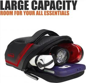 img 2 attached to Waterproof Bike Saddle Bag - Perfect For Road And Other Bicycle Types | Ibera