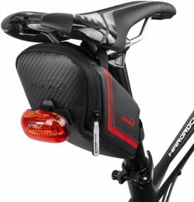 img 1 attached to Waterproof Bike Saddle Bag - Perfect For Road And Other Bicycle Types | Ibera