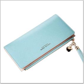 img 2 attached to Wallets Wallet Leather Minimalist Elegant Women's Handbags & Wallets ~ Wallets