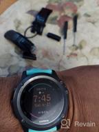img 1 attached to Garmin Fenix 3 And 5X Replacement Band - High-Quality Fitness Smartwatch Accessories Watch Strap review by Rey High