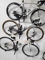 img 1 attached to Wall Mount Bicycle Rack For Garage - Qualward Bike Hanger Cycling Pedal Storage Stand. review by Smokeythecryptkeeper Collars