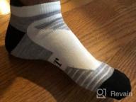 img 1 attached to 90% Merino Wool No Show Athletic Socks For Women & Men - Ultra-Light Running, Tennis, Golf Ankle Socks By RTZAT review by James Cross