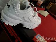 img 1 attached to FILA Disruptor Premium White Sneaker review by Wayne Flores