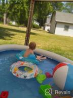 img 1 attached to Summer Fun For Kids And Adults With Jasonwell Durable Inflatable Kiddie Pool - Perfect For Garden And Backyard! review by Devin Lee