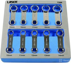 img 4 attached to 🔧 Laser 7286 Torque Adaptor Set - 3/8 Inch Drive - 10 Piece