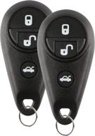 🔑 convenient replacement: 2x keylessoption remote key fob 3btn for subaru (nhvwb1u711) логотип