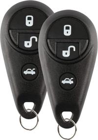 img 4 attached to 🔑 Convenient Replacement: 2X KeylessOption Remote Key Fob 3btn for Subaru (NHVWB1U711)