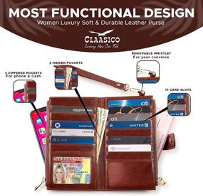 img 2 attached to Stylish Women's Luxury Bifold Saffiano Handbags & Wallets: Perfect Combo for Fashionable Ladies!