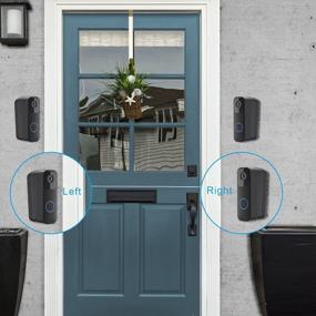 img 2 attached to Улучшите свой дверной звонок Blink Video с регулируемым креплением для дверного звонка OkeMeeo - идеальный угол, идеальный обзор