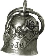 enhance your ride with the lady rider gremlin bell: a must-have motorcycle accessory logo