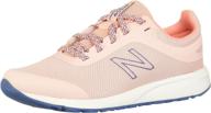 ๐ enhance your performance with new balance lace up running velocity girls' shoes: the perfect athletic footwear logo