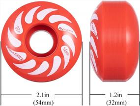 img 2 attached to 92A 54Mm Rollerex Phaser Skateboard Wheels