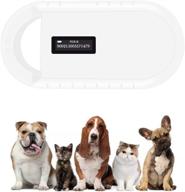 precise pet microchip scanner: iso11784/iso11785 rfid reader for pets - dog/cat/pig logo