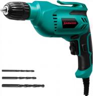kinswood heavy duty electric drill driver with 3/8" chuck for dewalt, skil, and makita - kw5207 logo