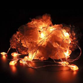 img 2 attached to 20 LED Rose String Lights - Perfect Valentine'S Day Decorations For Weddings, Parties & Indoors/Outdoors!