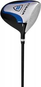 img 1 attached to Boost Your Game With Strata Men'S Complete Golf Club Set: A Comprehensive Set For Your Golfing Needs