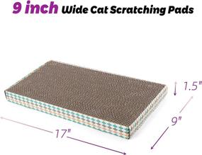 img 2 attached to PrimePets Corrugated Scratching Reversible Replacement Cats