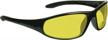nighttime safety essential: prosport yellow bifocal glasses z87 for men and women driving and riding logo
