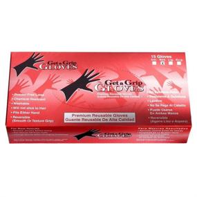 img 1 attached to 🧤 15 Count Medium Latex Gloves – Secure Your Grip