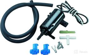 img 1 attached to 🚗 Trico Universal Windshield Washer Pump (11-100), Black - Easy Installation, Reliable Automotive Replacement