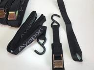 img 1 attached to Secure Your Gear With Ayaport Cam Buckle Tie Down Straps - 20Ft, 2200Lbs Break Strength - Pack Of 4, Ideal For Motorcycles, Kayaks, Cars, Trucks, Boats And Dirt Bikes review by Chris Fields