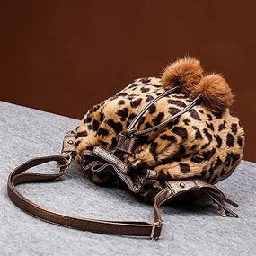 img 1 attached to QZUnique Womens Handbag Drawstring Shoulder Women's Handbags & Wallets via Totes