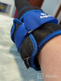 img 6 attached to Adjustable Ankle Weights From 1-20 LBS - Perfect For Jogging, Gymnastics & Physical Therapy!