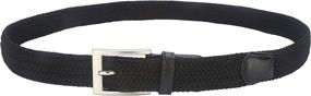 img 1 attached to 👔 Lavemi Braided Woven 35 23590 1 Men's Accessories - Best Belts for Stretch Comfort