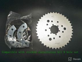 img 2 attached to 🚲 CDHPOWER 40 Teeth Sprocket for 410/415 Chain - Gas Engine Motorized Bicycle: Multifunctional and High-Performance