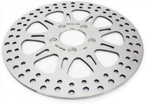 img 1 attached to TARAZON 11.5" Polished Front Brake Rotors & Pads For 2000-2007 Harley Electra Glide/Road King/Road Glide/Street Glide, FLHR,FLHRI/FLHT/FLHTI/FLHTCU/FLHTC/FLHX