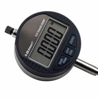 oudtinx electronic digital dial indicator gage gauge: 0-1 inch/25.4 mm with auto off & back lug measuring tool logo