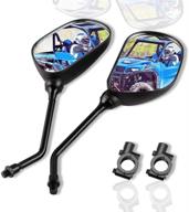 【2021 upgraded】motorcycle convex rear view mirror логотип