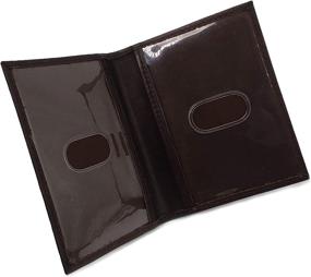 img 4 attached to Premium Genuine Leather Wallets with Double Licence Holder for Ultimate Convenience