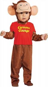 img 4 attached to Disguise Curious George Infant George Costume