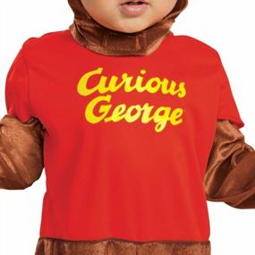 img 1 attached to Disguise Curious George Infant George Costume