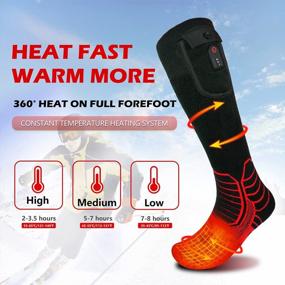 img 3 attached to Stay Warm And Comfy All Winter With Dr.Warm'S Wireless Heated Socks!