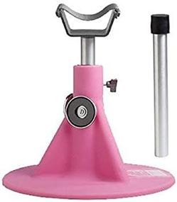 img 3 attached to 🐴 Farrier Hoof Stand Pink - Hoofjack Standard Horse Size