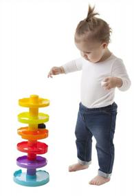 img 1 attached to Playgro 6386390 Jerry'S Gravity Ball Slide For Toddlers - Fun & Engaging Playtime Activity!